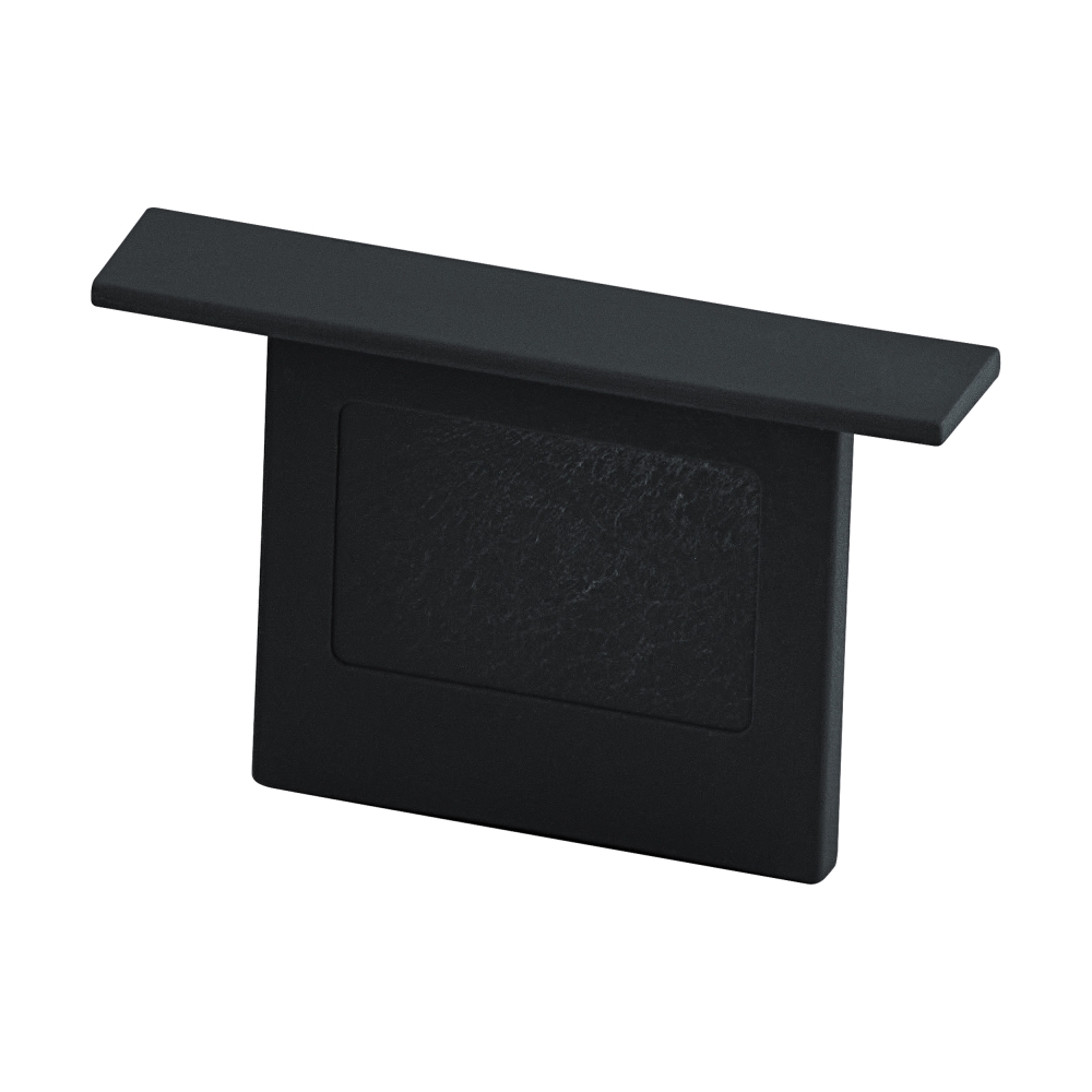 TRACK ON 3-Phases recessed end cap negru (1 pcs)