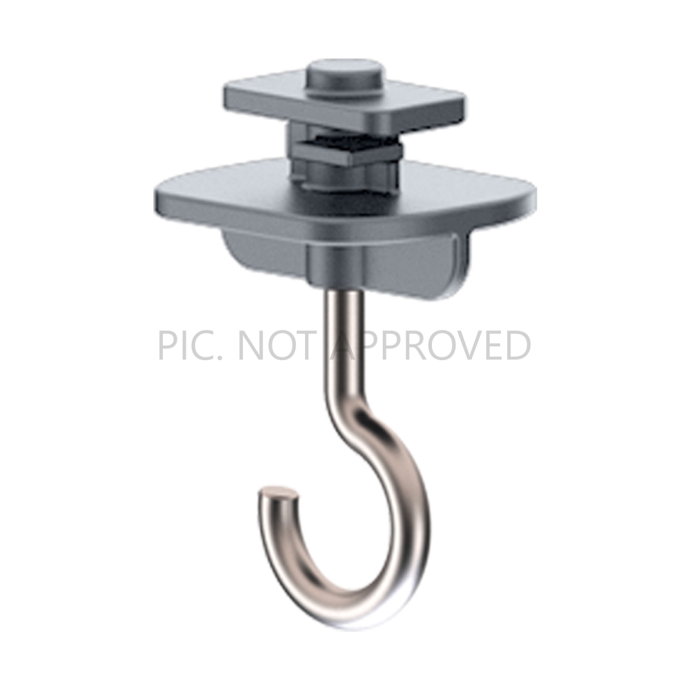 TRACK ON HEAVY DUTY HOOK 3 PHASE ELECTRIC TRACK DALI argint