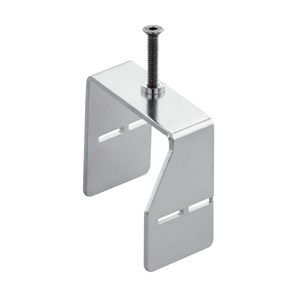 TRACK ON MOUNTING BRACKET FOR RECESSED TRACK