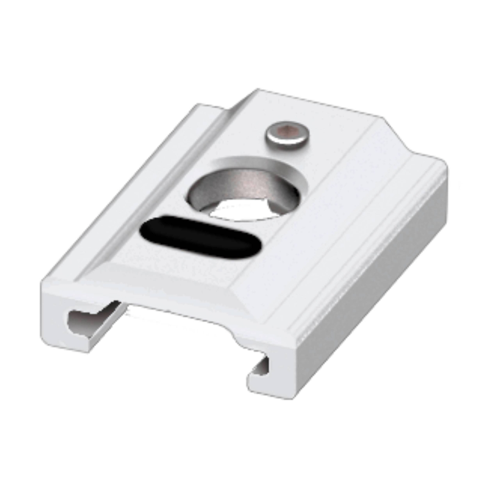 TRACK ON MOUNTING CLIP FOR PENDULUM SUSPENSION DALI alb