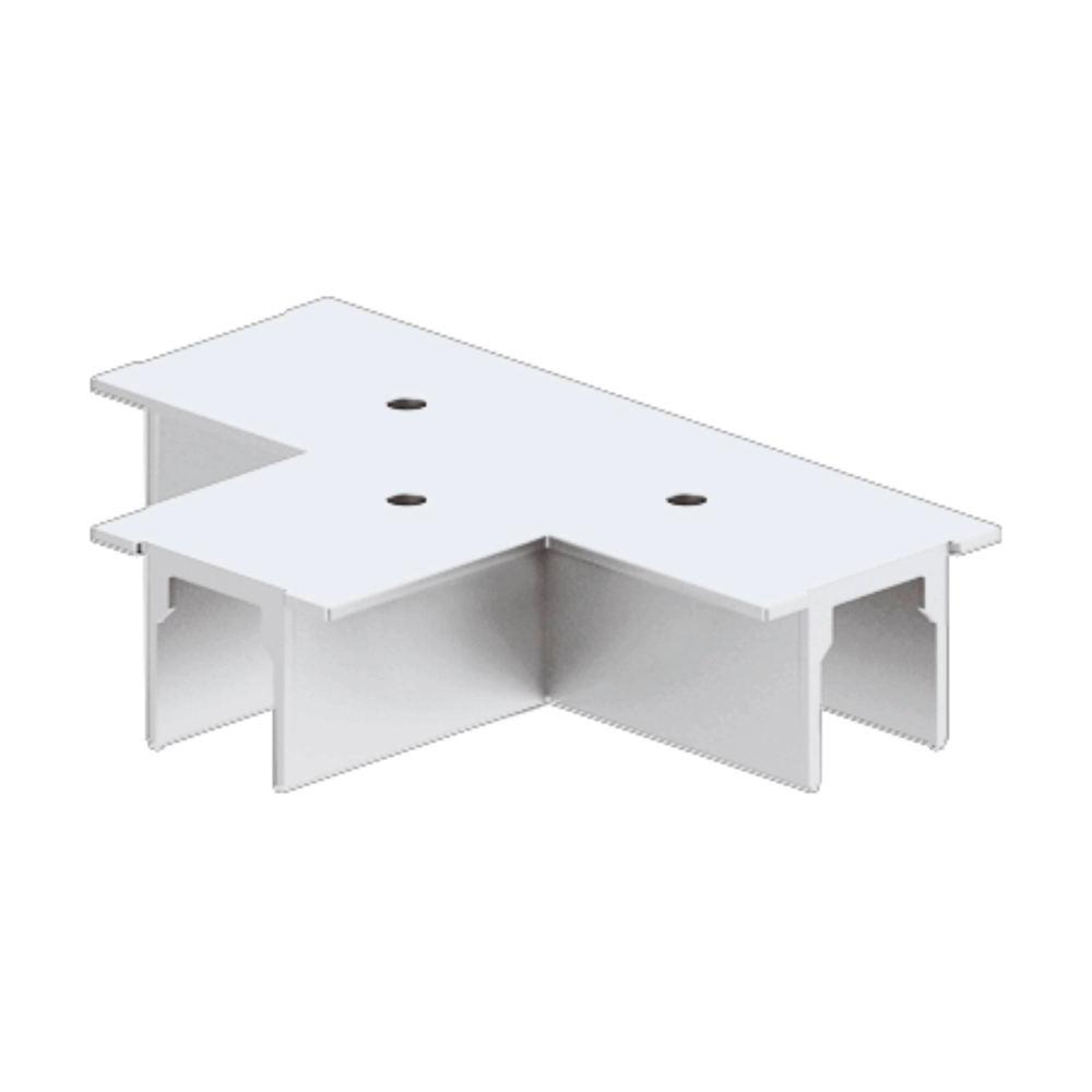 TRACK ON RECESSED COVER 3-PHASES X-CONNECTOR DALI alb