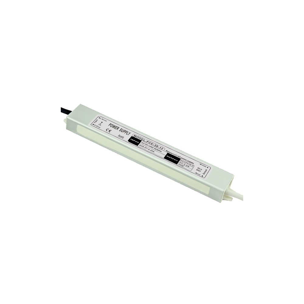 TRANSFORMATOR  LED ELMARK SETDC 30W 230VAC/ 12VDC IP67