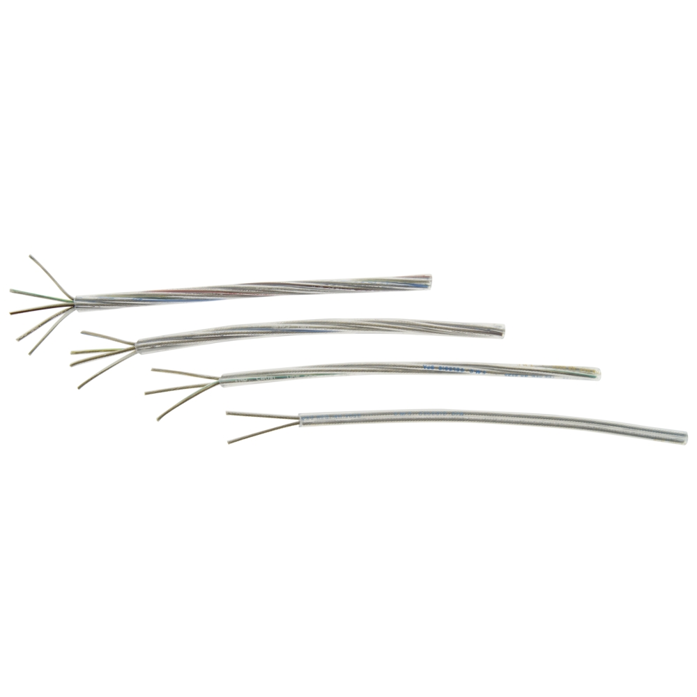 Transparent cable 4 pole