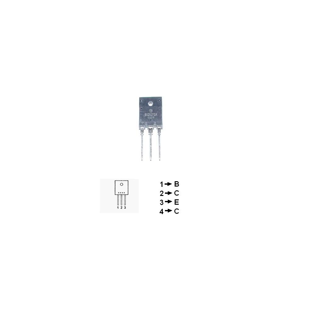 TRANZISTOR NPN COMUTATIE 12A 45W IZOLAT CU DIODA PROTEC