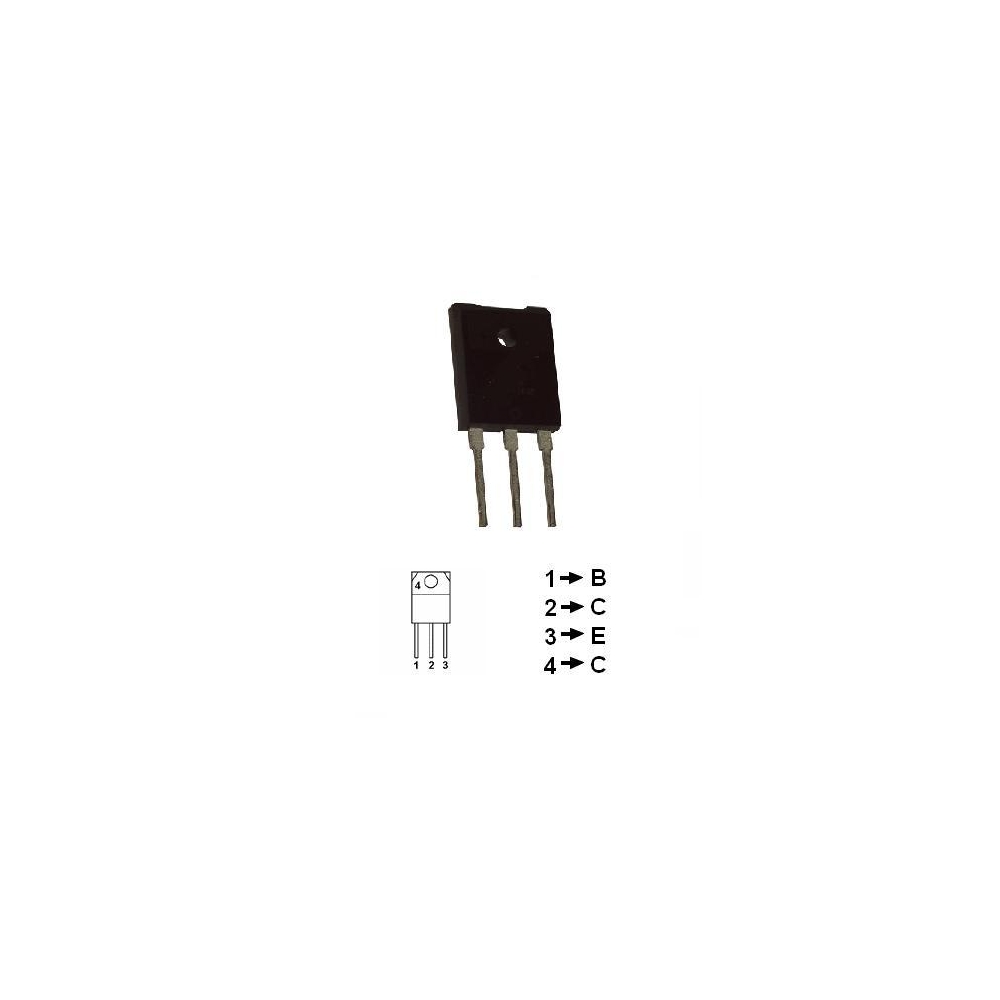 TRANZISTOR NPN COMUTATIE IZOLAT 8A 34W BU508AF PHILIPS
