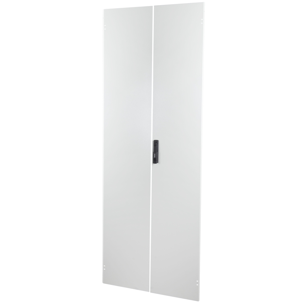 Ușă dublă metal pentru DT (IP20) 47U, W=800, RAL7035
