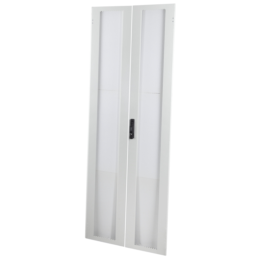 Ușă dublă metal perforată 80% pentru DT 42U, W=800, RAL7035