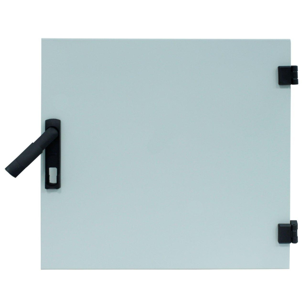 Uşă metalică pt dulap DW 12U, 600mm, RAL7035, fără broască