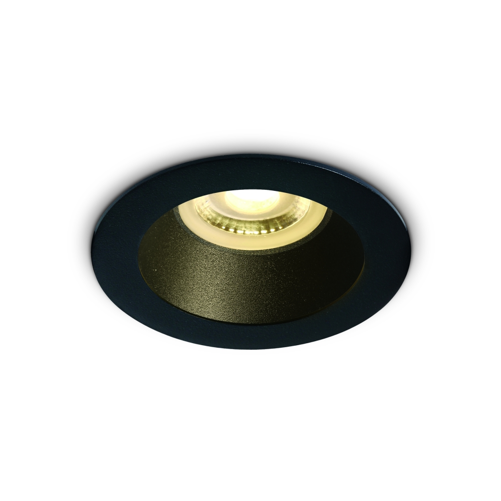Ula 10W MR16 GU10 IP20 negru cu negru reflector