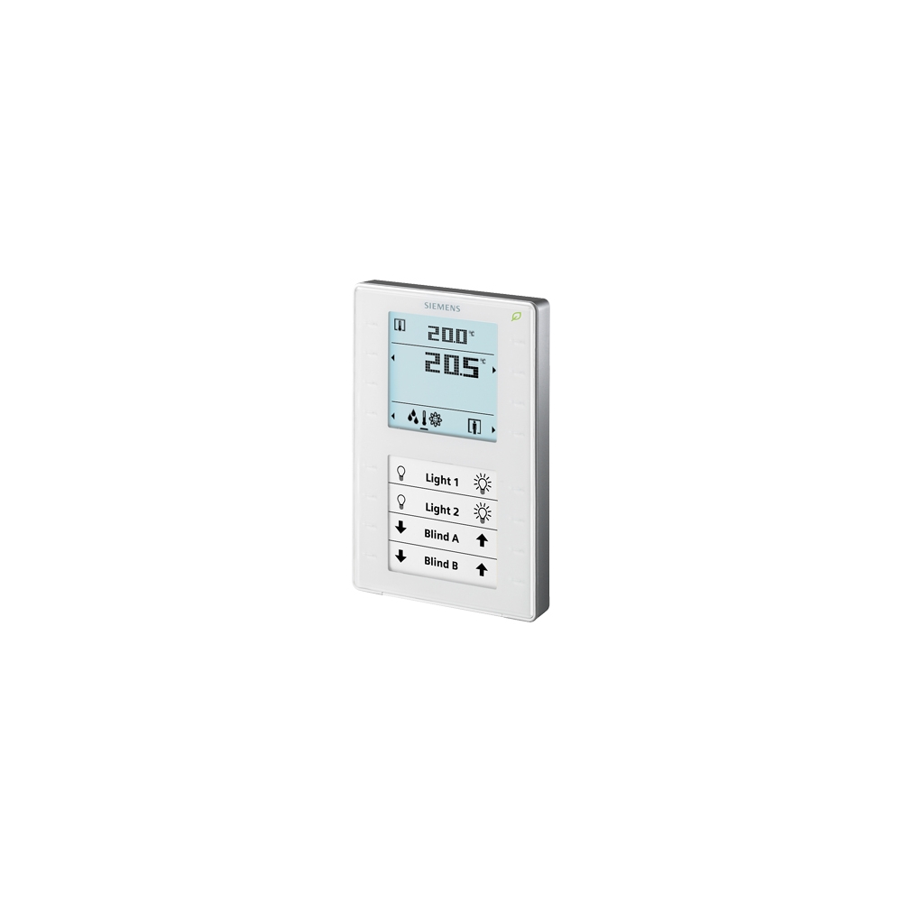 Unitate de control cu afișaj, taste și senzor de temp.
