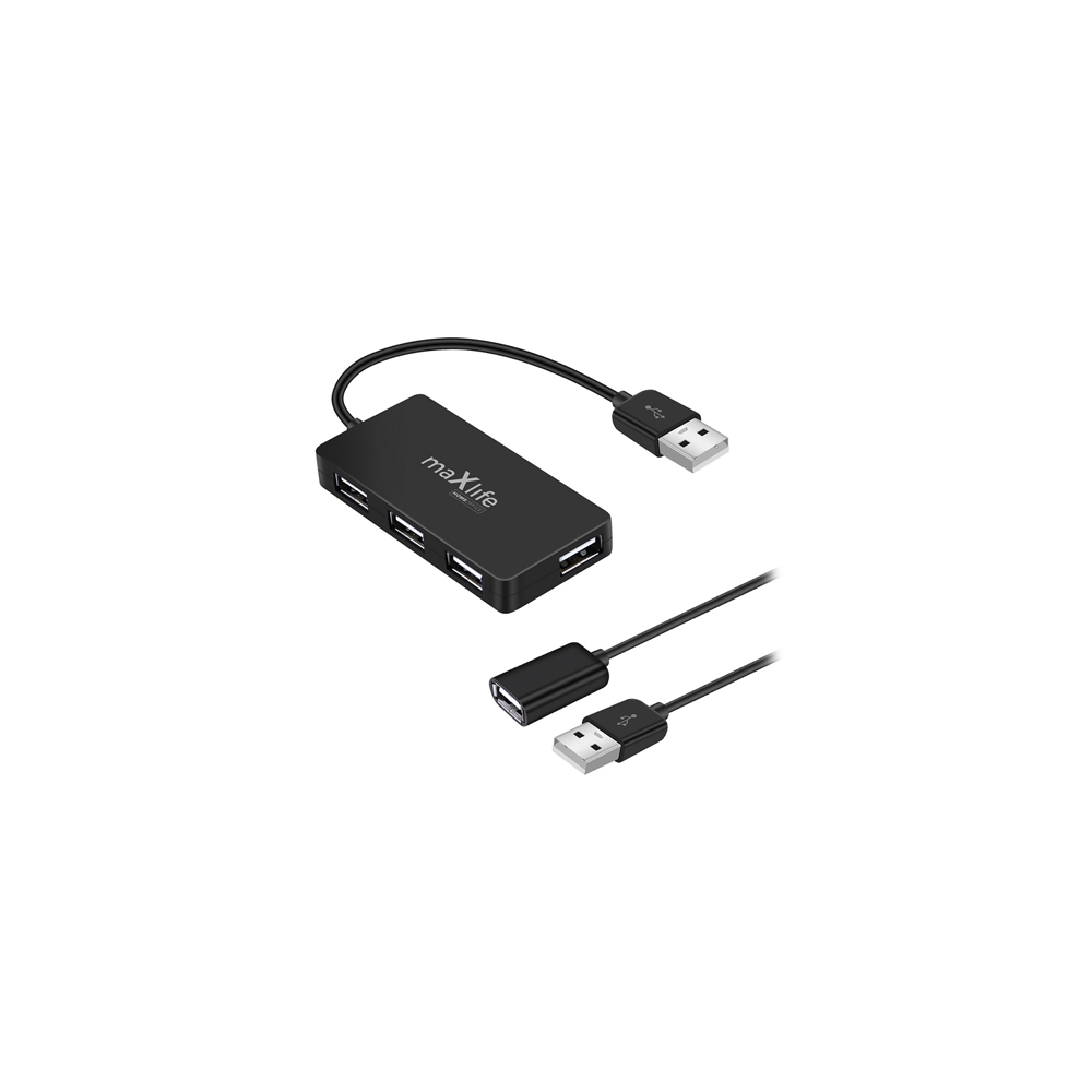 USB HUB 4 USB CABLU 0.15M + CABLU 1.5M