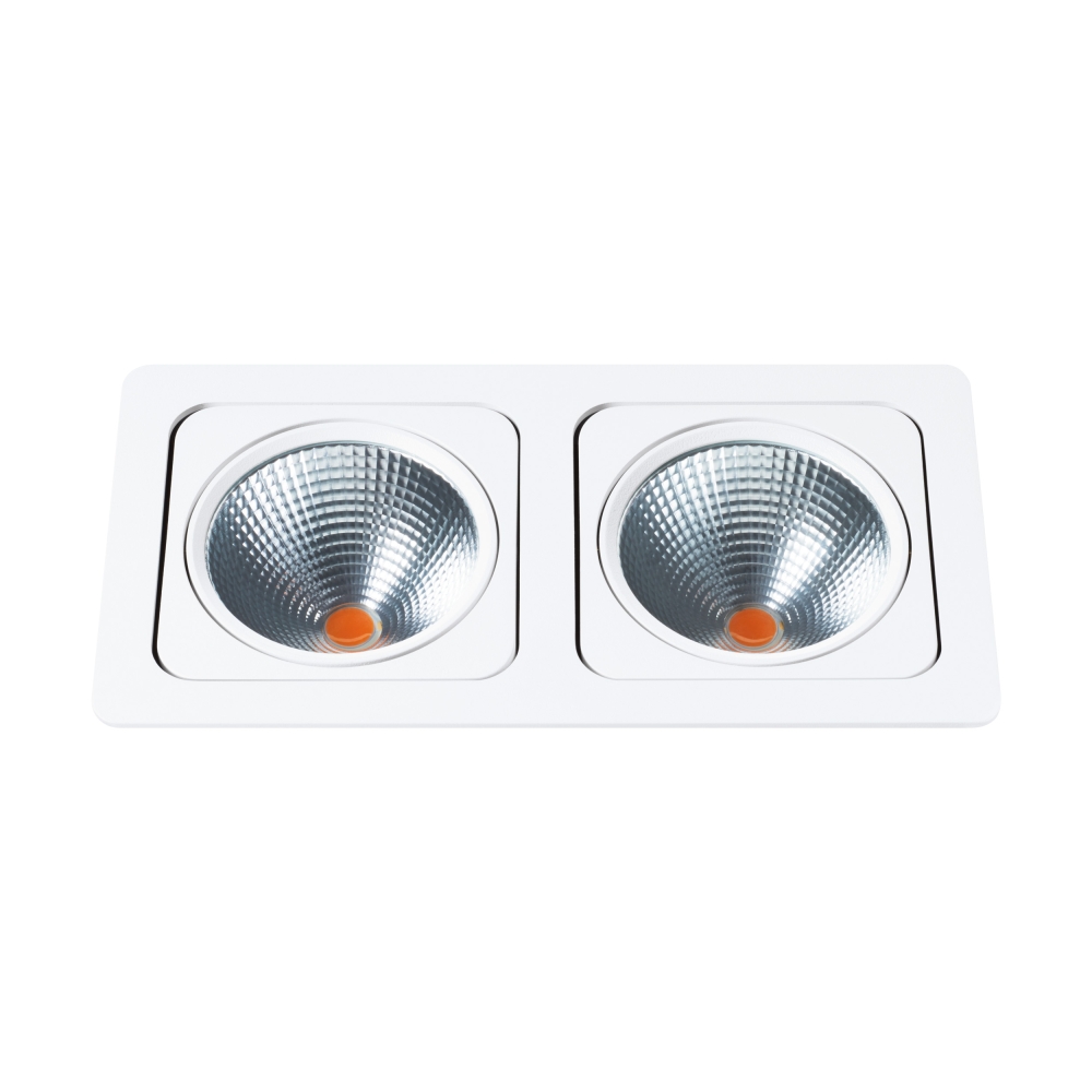 Vascello G2" swivelling 2 x 19W 2700K white IP20