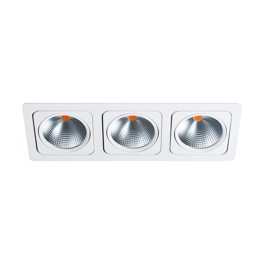 Vascello G3" swivelling 3 x 19W 2700K white IP20