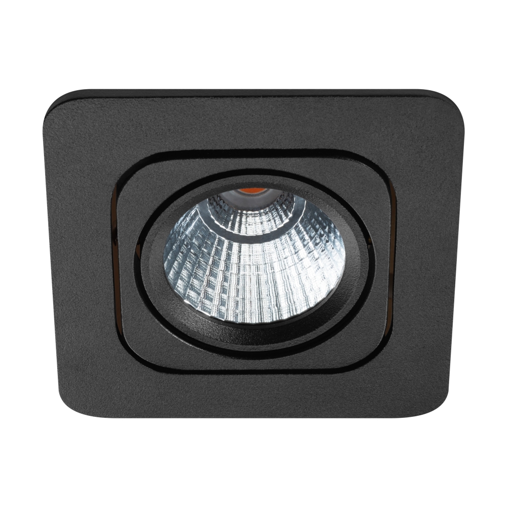 Vascello P1" swivelling 7W 2700K black IP20