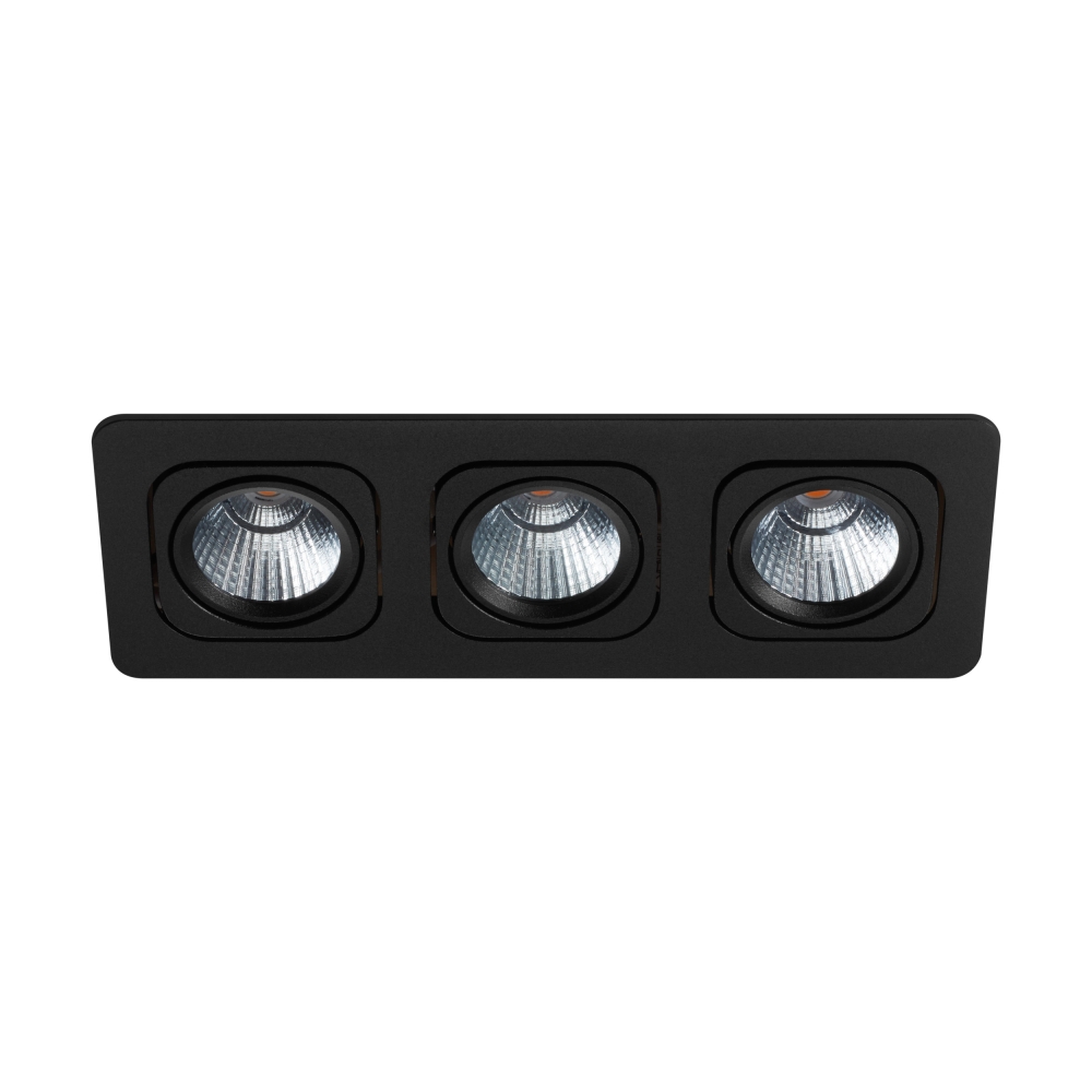 Vascello P3" swivelling 3 x 7W 2700K black IP20