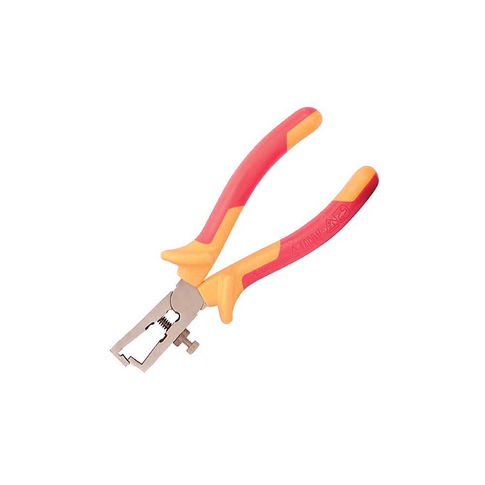 VDE CRV INSULATED WIRE STRIPPING PLIERS 160MM