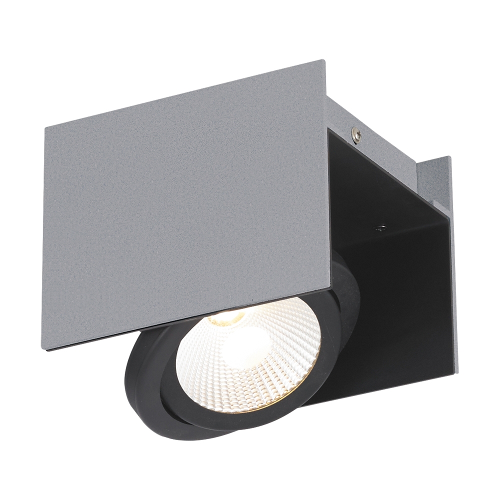 Vidago Pro / 1flg., DALI dimmable 9W 4000K silver IP20