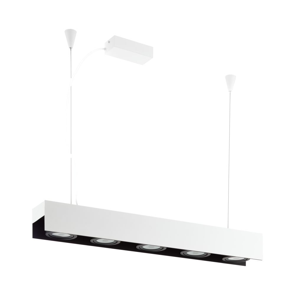 Vidago Pro DALI 5x9W 3000K white /black IP20