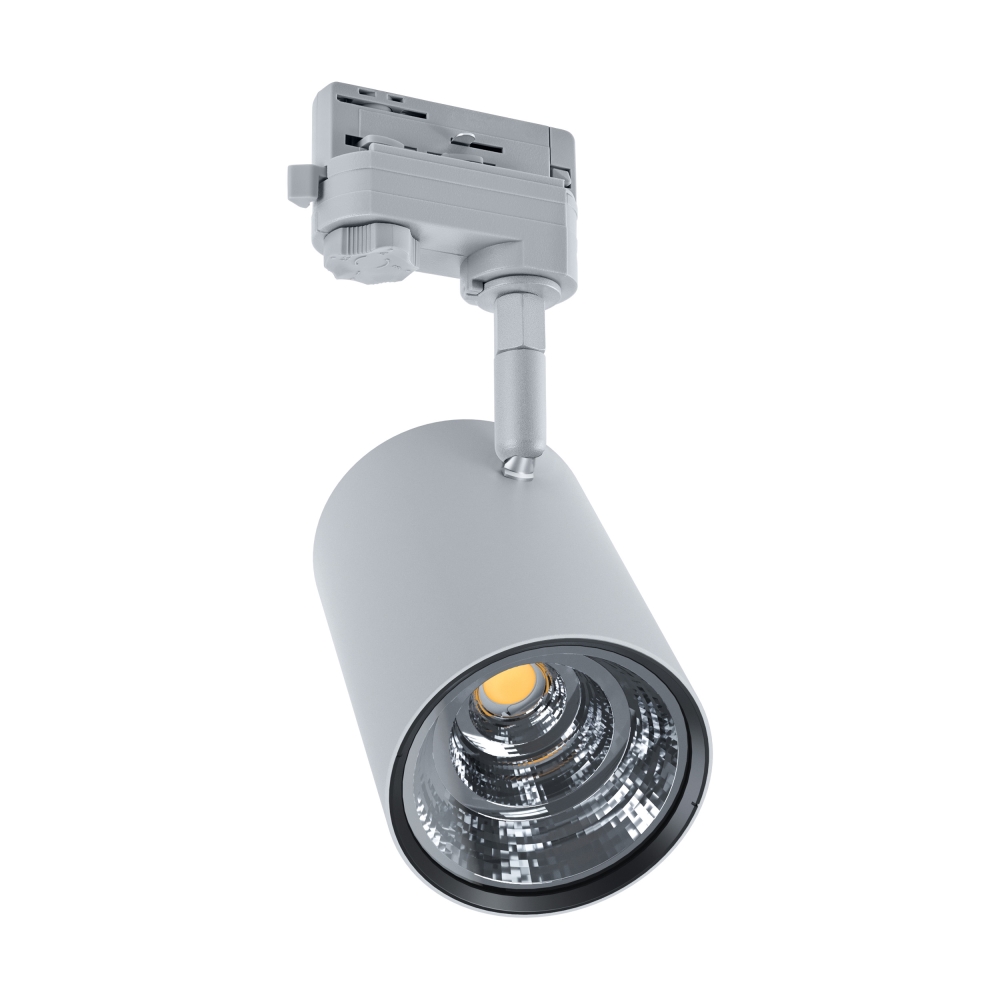 VILLANOVA 2 3-PHASE LED-SPOT argintiu 60&deg; 4000K DALI