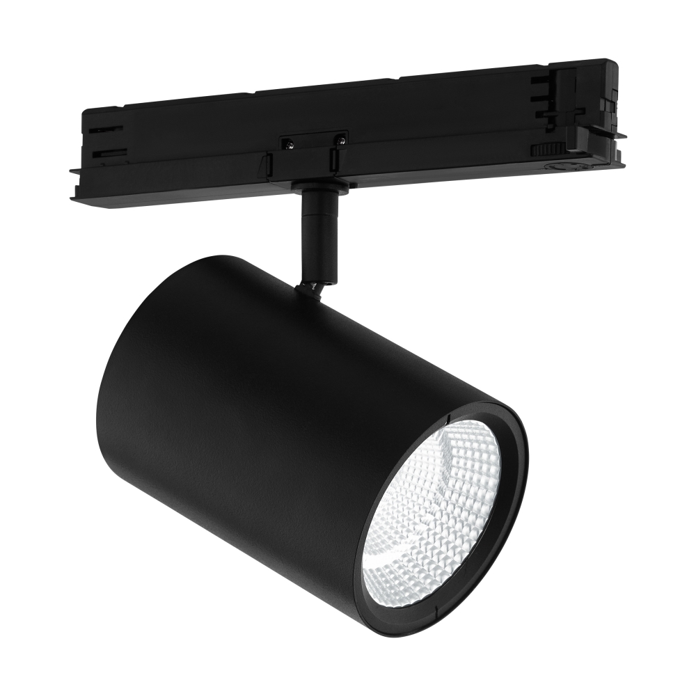 VILLANOVA 2 3-PHASE LED-SPOT negru 40&deg; 3000K DALI