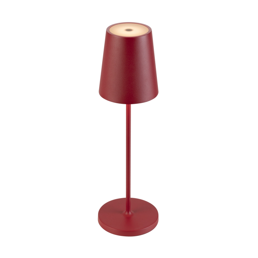 VINOLINA TWO, baterie, IP65, 2200/2700/3000K, TOUCH, roșu