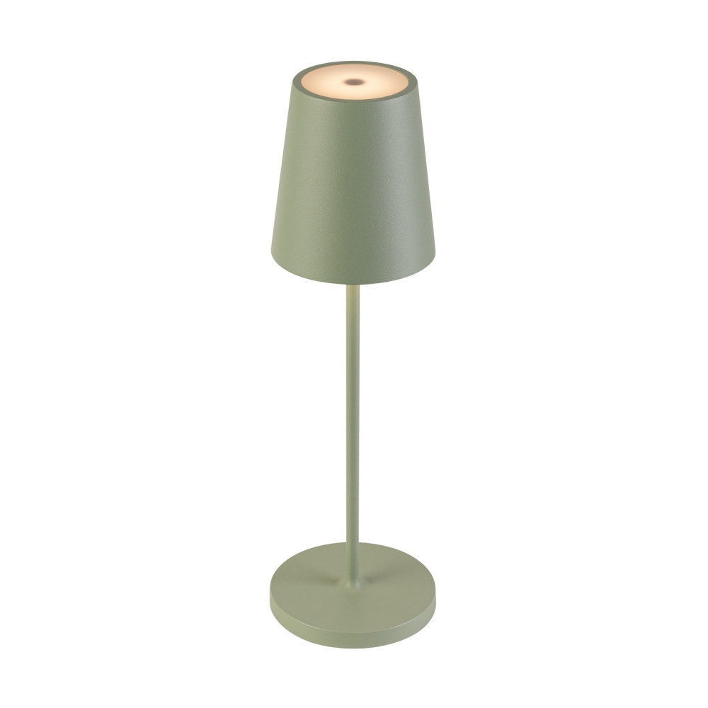 VINOLINA TWO, baterie, IP65, 2200/2700/3000K, TOUCH, verde