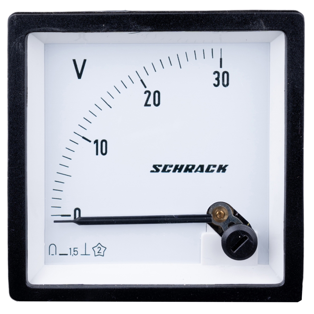 Voltmetru 72*72mm, 30V, DC