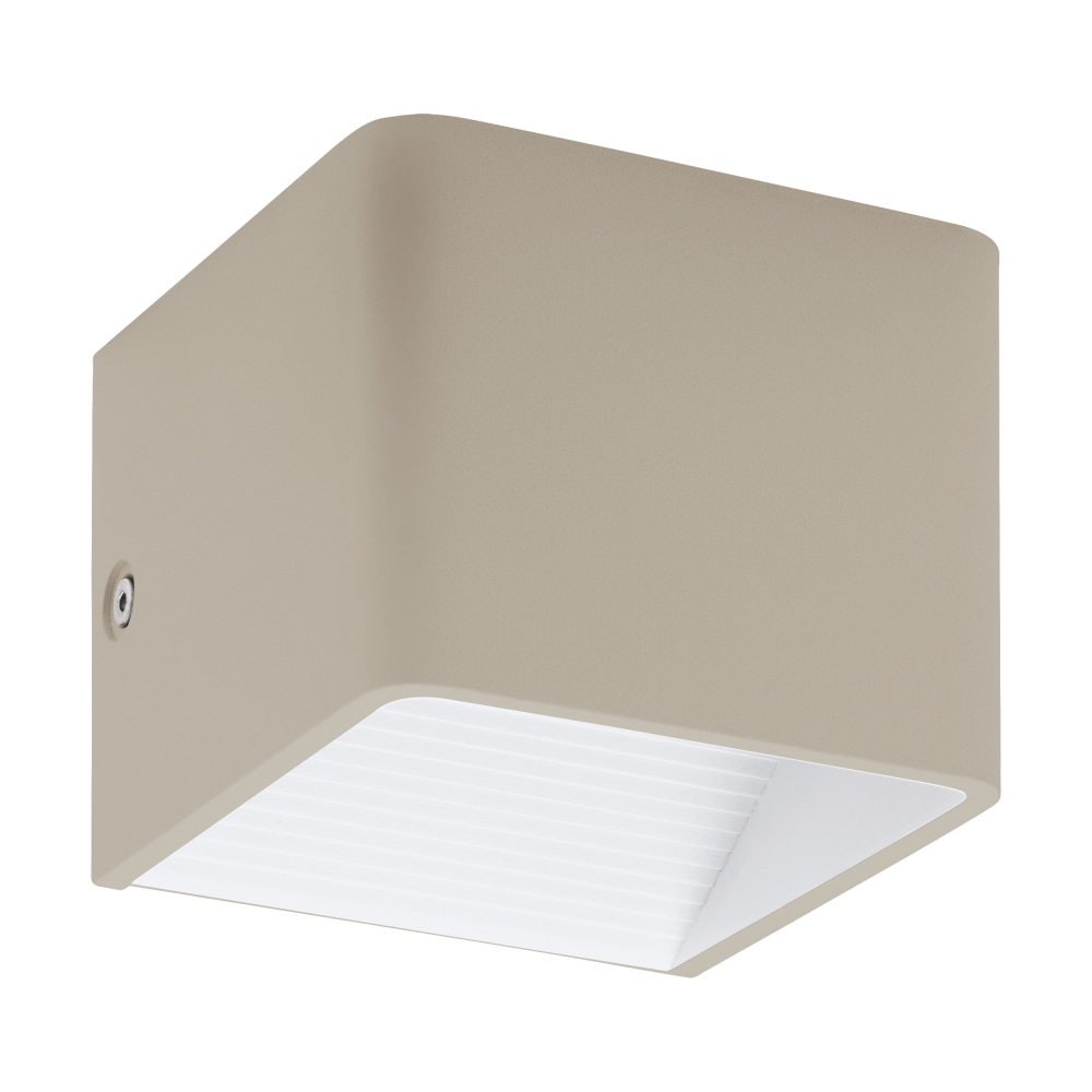 Wall luminaire "Sania 3" 5W 3000K taupe, white IP20