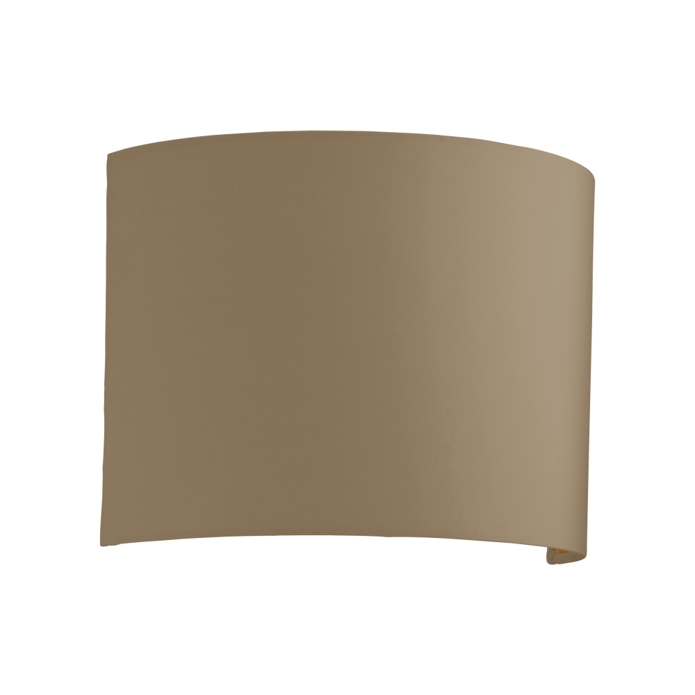 Wall luminaire "Valseno Pro" / Shade taupe/gold