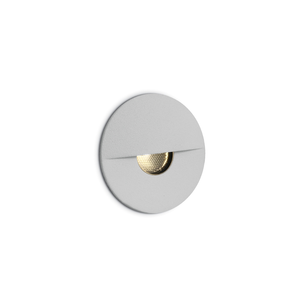 Wally LED, 1W,50lm,3000K,IK08,350mA,IP65,36&deg;,dimabil,alb