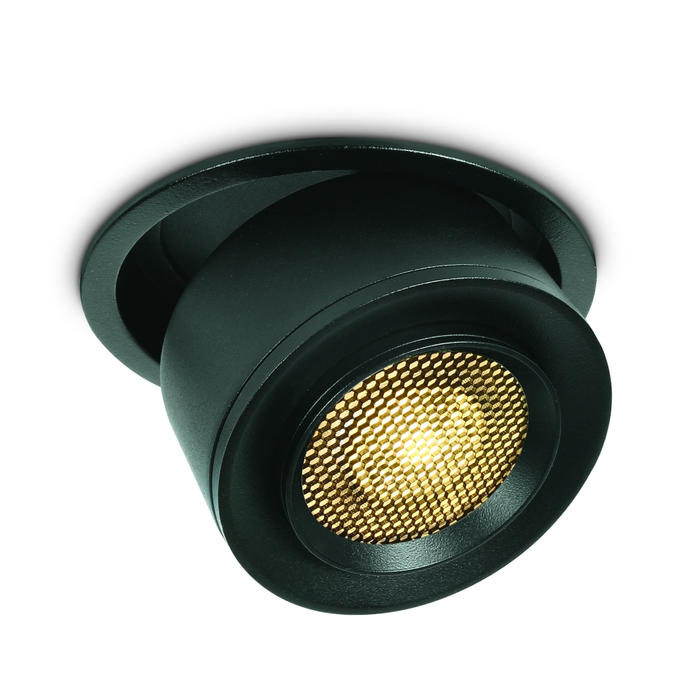 Weza LED 15W 1500lm 3000K CRI90 15-45&deg; IP20 230V negru