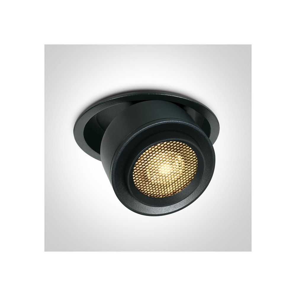 Weza LED 28W 2800lm 3000K CRI90 15-45&deg; IP20 230V negru