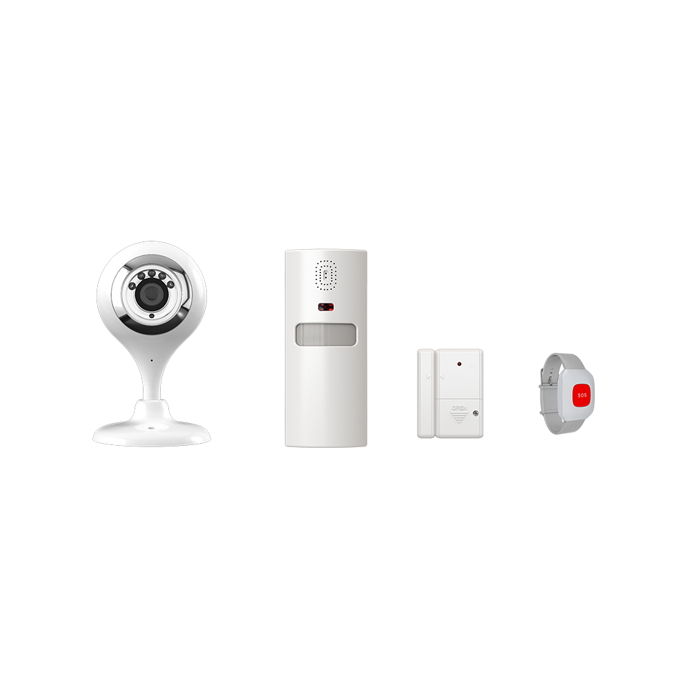 WIFI IP CAMERA WITH ALARM SYSTEM- KIT