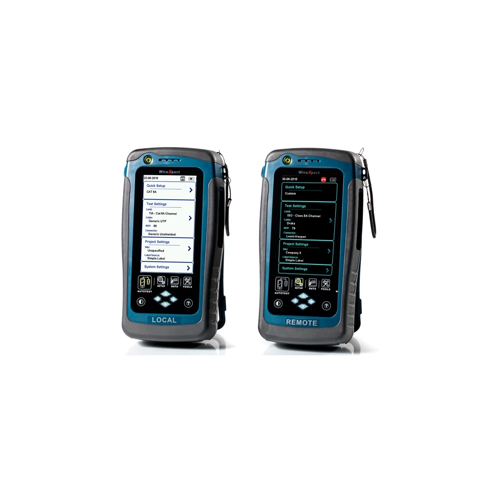WiretXpert 500 Certificator cablu din cupru pentru rețele