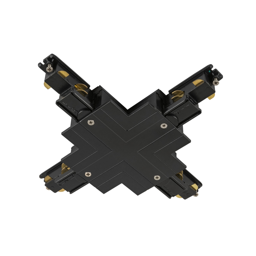 X-connector  S-TRACK 3-phase-&icirc;ncastrata șină ,IP20,negru