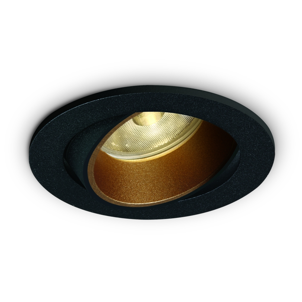 Yero II 7W LED 550lm 3000K 35&deg; 700mA IP20 dimabil negru
