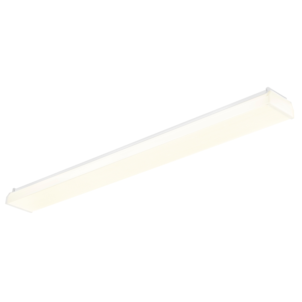 ZERO LED 1x14W, 4000K, 2014lm, Ra>80, IP40, microprism,alb