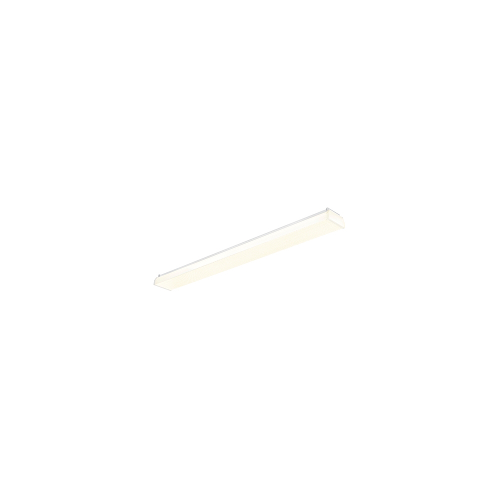ZERO LED 1x35W, 3000K, 4784lm, Ra>80, IP40, microprism,alb