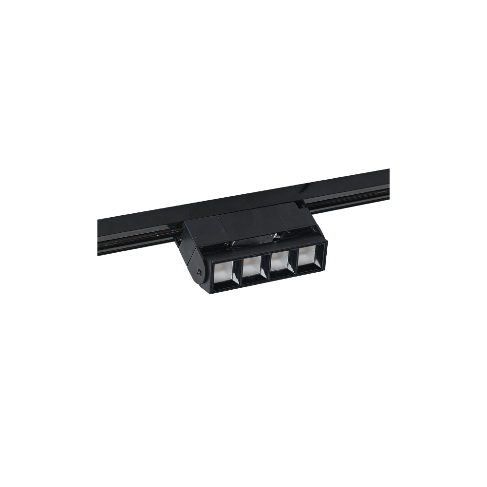 ZFLD SPOT PE SINA 2-LINII 12W 30&deg; 3000K NEGRU