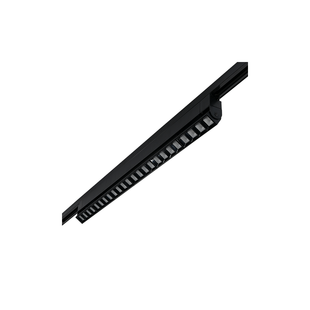 ZFLD SPOT PE SINA 2-LINII 60W 30&deg; 3000K NEGRU